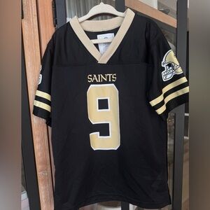 NFL Jersey toddler New Orleans Saints Drew Brees #9 Team Apparel Youth football